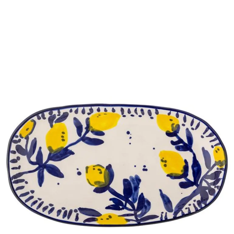 Maxima serveringsfat 29x16,5x4 cm blå