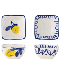 Maxima skål 8x8 cm 2 stk blå