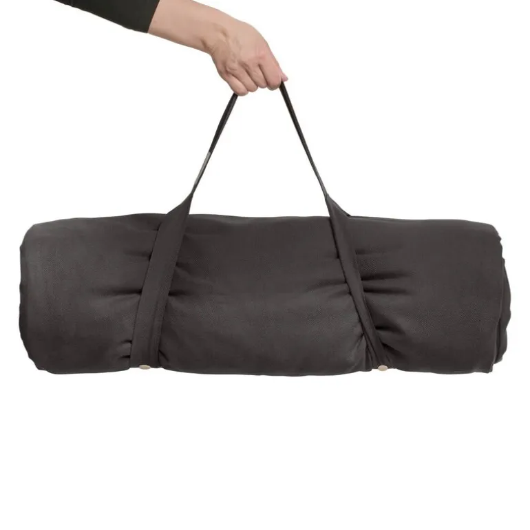 Meditasjonsmatte To-Go 70x200 cm mørkegrå