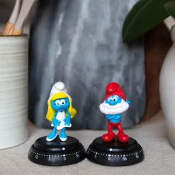 Mekanisk timer Smurfen blå