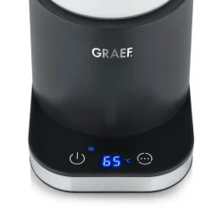 Melkeskummer med uttakbar glassbeholder 400 ml svart