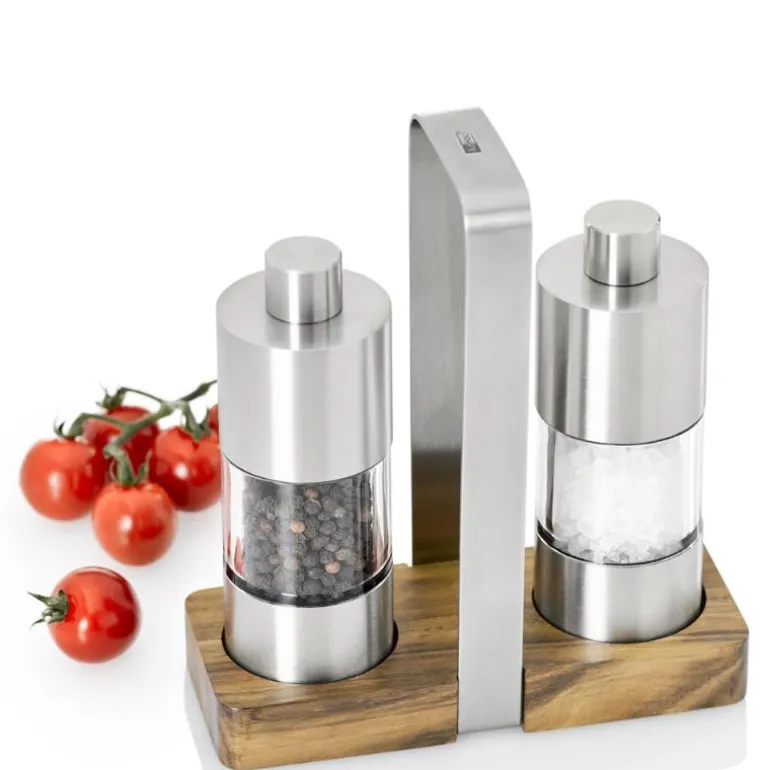 Menage Classic salt og pepperkvern 16 cm grå
