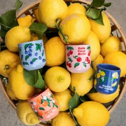 Mercato Della Frutta kopp 7 cl 4 stk multi