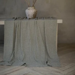 Mette bordduk 140x280 cm grønn