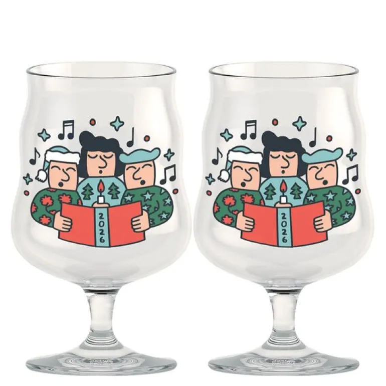 Mikkeller ølglass universal 2026 40 cl 2 stk