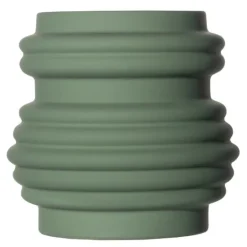Mila vase 16x15 cm grønn