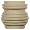 Mila vase 16x15 cm sand