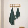 MILD håndkle 50x80 cm dark green
