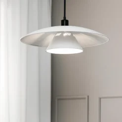 Millinge taklampe 50 cm hvit matt