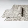 Milo ull gulvløper 70x140 cm melert gråbrun
