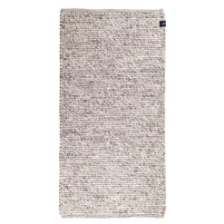 Milo ull gulvløper 70x230 cm melert gråbrun