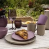Mina vannglass 40 cl plum