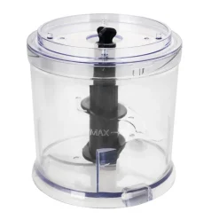 Minihakker med 4 kniver svart