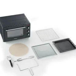 Miniovn med varmluft TO2068 20L svart