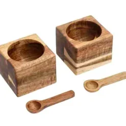 Miniskålsett 6x6x5 cm 2 stk akasietre