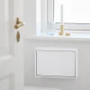 Mini sorteringsboks 30x10x15 cm Brilliant White