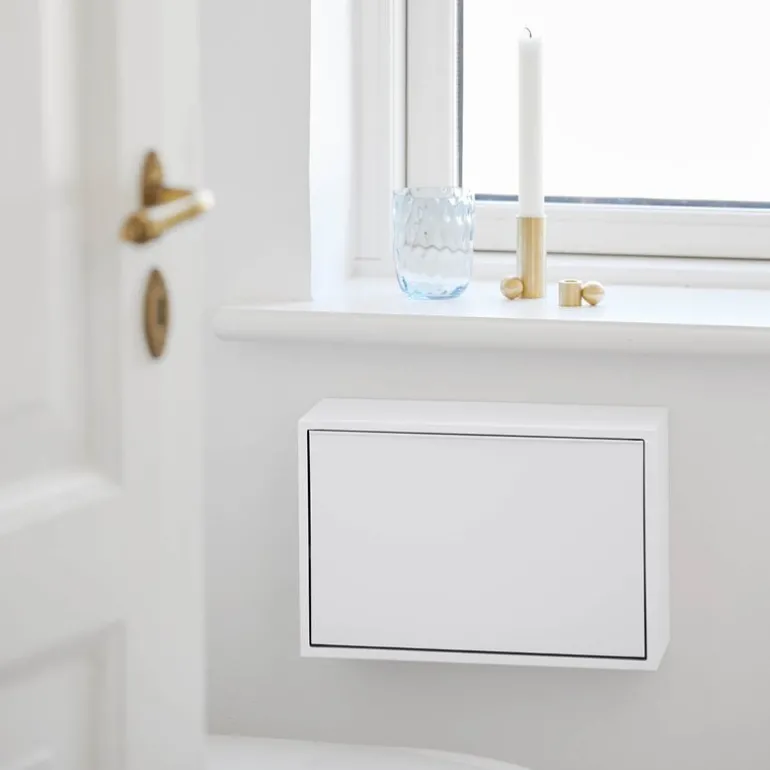 Mini sorteringsboks 30x10x15 cm Brilliant White