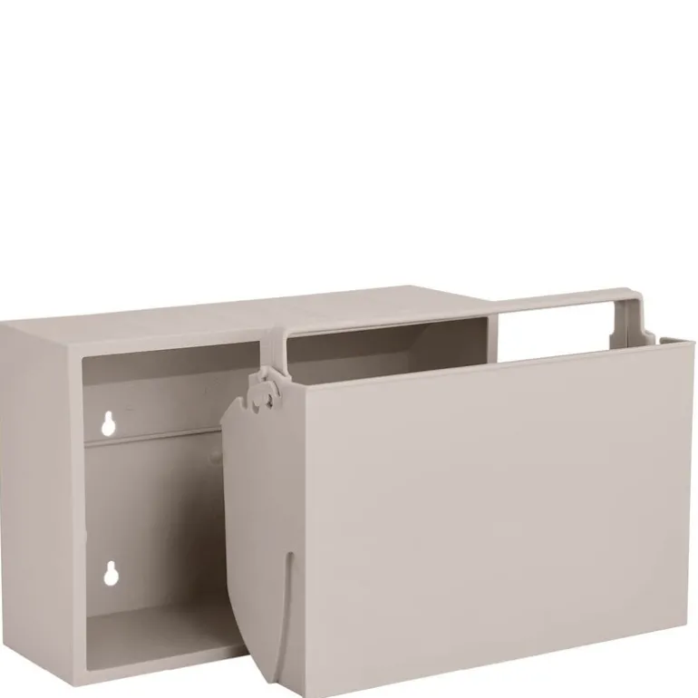Mini sorteringsboks 30x10x15 cm Silver Cloud Grey