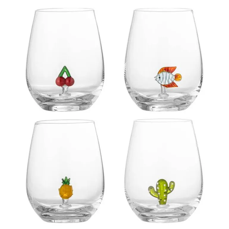 Misa drikkeglass 56 cl 4 stk frukt