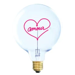 MITB lyspære LED 17 cm Amour rød