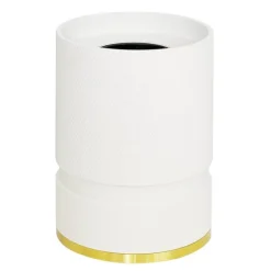 MITB Madison sokkel bordlampe 11 cm hvit/gull aluminium
