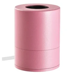MITB Pop sokkel bordlampe 9 cm rosa aluminium