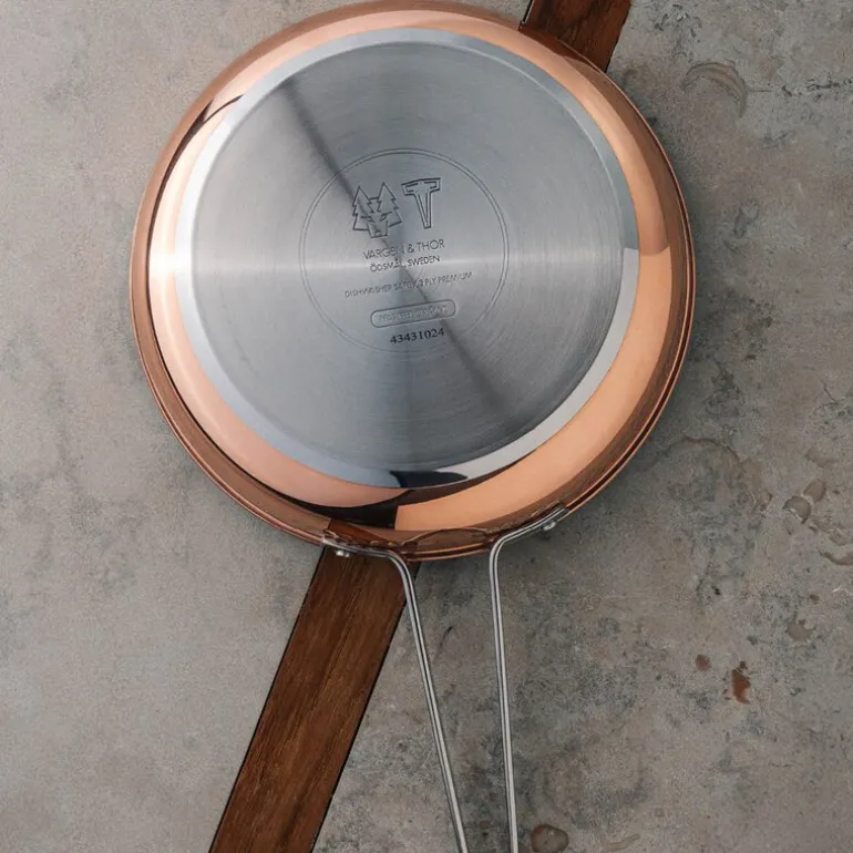 Mjölner Modell YB JR stekepanne 22 cm kopper