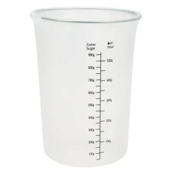 Målebeger silikon 1,0L