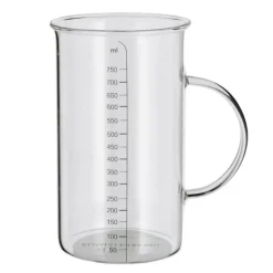 Målemugge 75 cl borosilikatglass