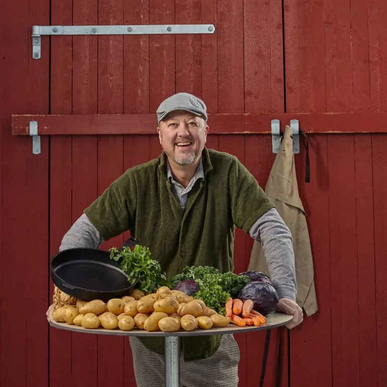 Moi støpejernspanne 28 cm svart