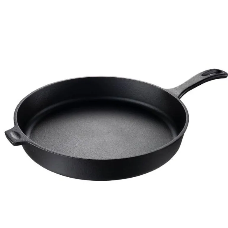 Moi støpejernspanne 24 cm svart