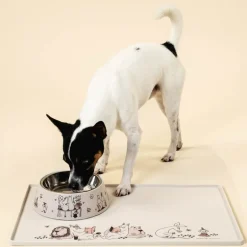 Moomin for Pets silikonmatte 48x30 cm beige