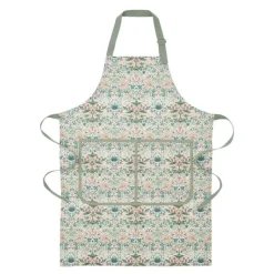 Morris & Co forkle Strawberry Thief Cochineal/Willow 70x95 cm