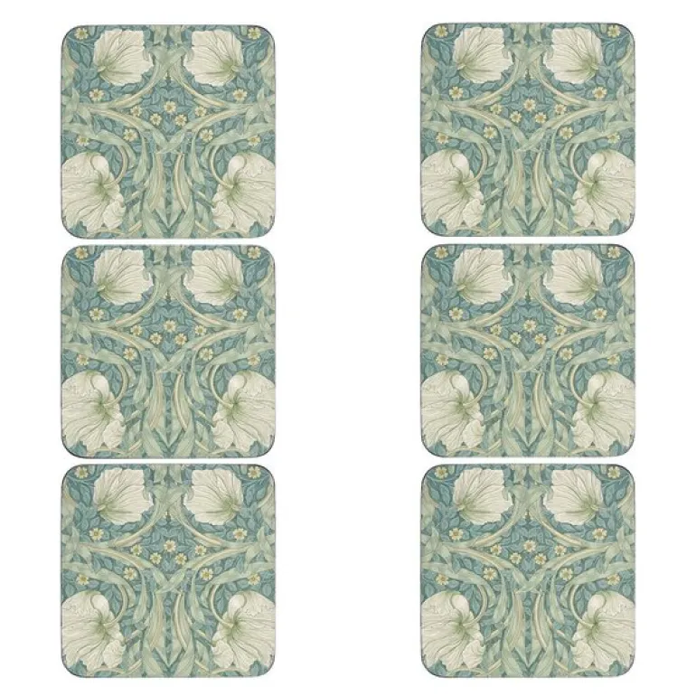 Morris & Co Pimpernel glassunderlag 6 stk