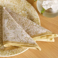 Morris & Co serviett 40x40 cm 2 stk marigold & standen