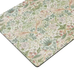 Morris & Co Strawberry Thief bordbrikker 4 stk grønn
