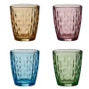 Mosaic  vannglass 34 cl 4 stk multi