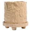 Muddy krukke S 17,5x18 cm beige