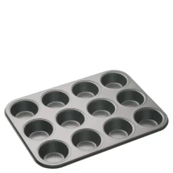 Muffinsform for 12 muffins 35x27 cm grå