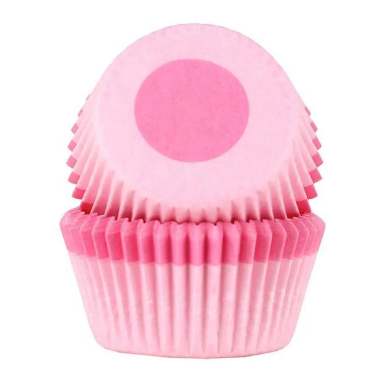 Muffinsform 50 stk rosa