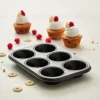Muffinsform 6 stk 27x18,5x3 cm stål