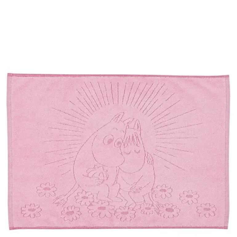 Mummi badematte 50x70 cm Kjærester rosa