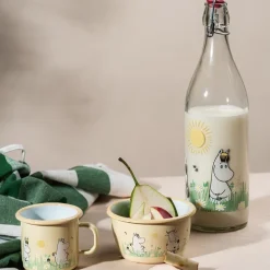 Mummi emaljeskål 30 cl eng lysegul