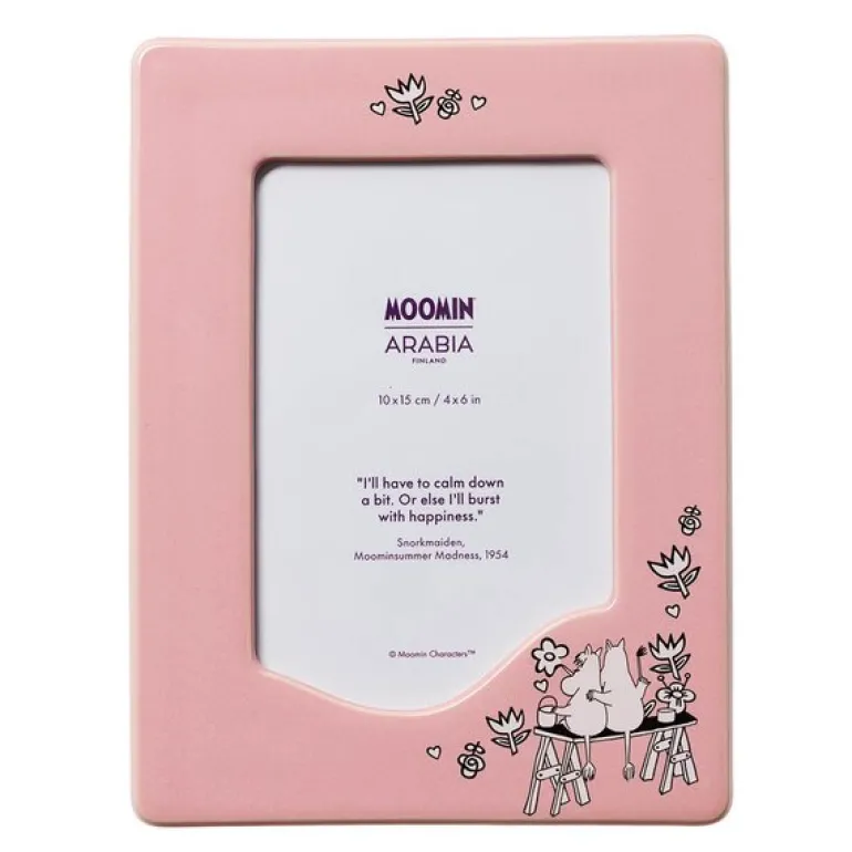 Mummi fotoramme 10x15 cm Kjærlighet rosa