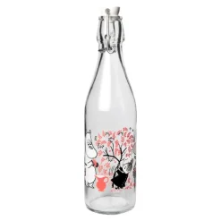 Mummi glassflaske med patentkork 0,5L bær