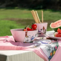 Mummi handlenett 20 L Piknik rosa