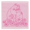Mummi håndkle 25x25 cm Kjærester rosa