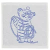 Mummi håndkle 25x25 cm Tootikki blå
