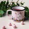 Mummikopp Emalje 37 cl Klem rosa