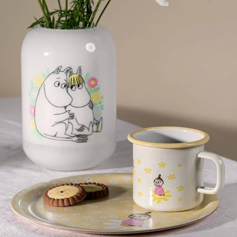 Mummikopp emalje 37 cl Lille My blomster